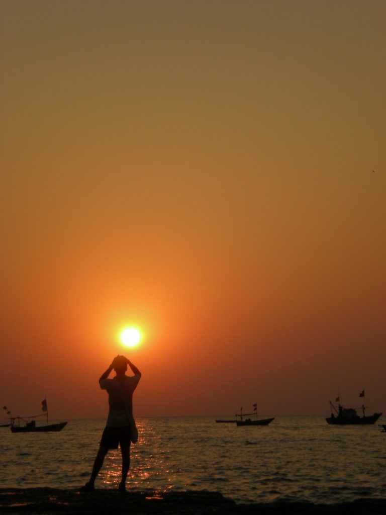 Sunset at Velneshwar